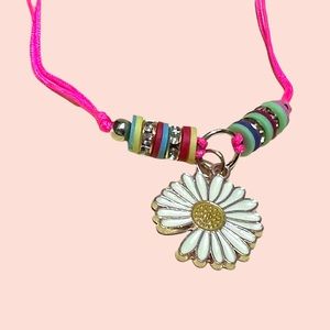 πΌ Adjustable length daisy necklace & matching bracelet π